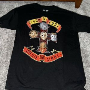 Horror men’s medium shirt Michael Myers Freddy Krueger, Jason Leatherface